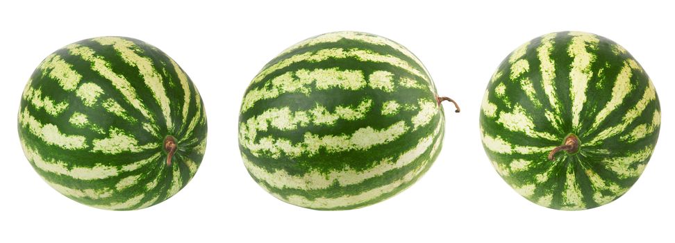 Watermelon isolated on a white background