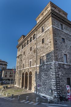 terni,italy september 01 2020:Palazzo Spada municipality of Terni in Umbria