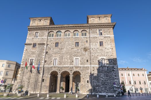 terni,italy september 01 2020:Palazzo Spada municipality of Terni in Umbria