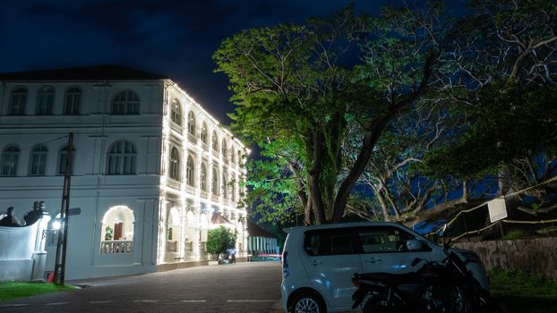 Amangalla Hotel in Galle Fort Night landscape photograph