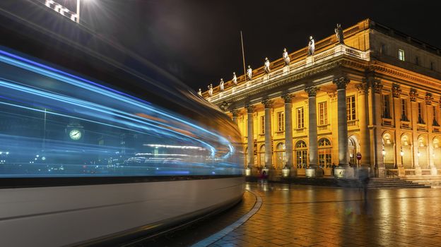 The Grand Théâtre de Bordeaux, commissioned by Marshal Richelieu, Governor of Guyenne, and built by the architect Victor Louis, was inaugurated on April 7, 1780 with the representation of Athalie by Jean Racine.