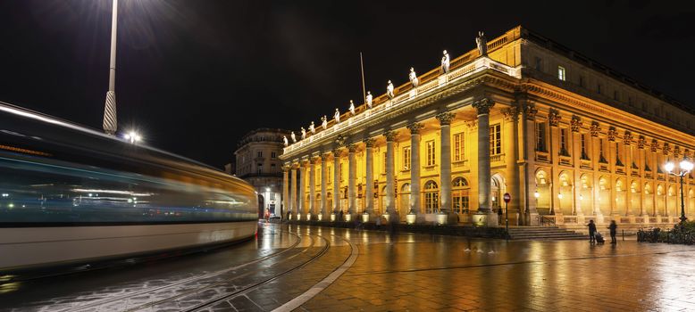 The Grand Théâtre de Bordeaux, commissioned by Marshal Richelieu, Governor of Guyenne, and built by the architect Victor Louis, was inaugurated on April 7, 1780 with the representation of Athalie by Jean Racine.