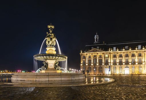 This square is one of the most representative works of 18th century classical French architectural art, and a remarkable example of the Royal squares, which art historian Pascal Piéra defines as follows: `original French creation born from alliance of an ordered place and the statue of the sovereign, the royal place is generally a place enclosed in a set of houses or hotels, all identical, said to program.