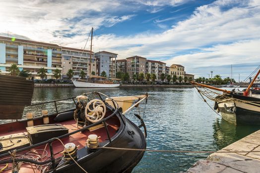 The city of Sète is also commonly called the Venice of Languedoc, in Occitanie, France