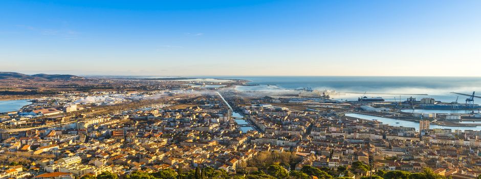 Sète in the region, Languedoc-Roussillon recently become, Occitanie with Toulouse for regional capital.