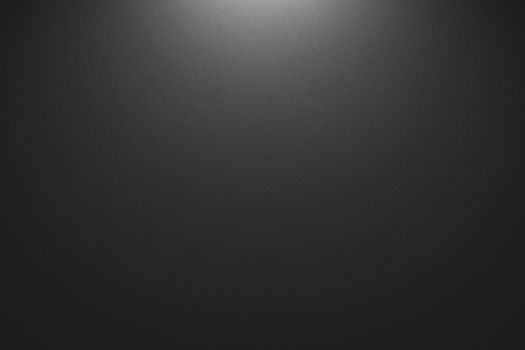 Empty dark gray wall room background with light. Graphic art design. 3D