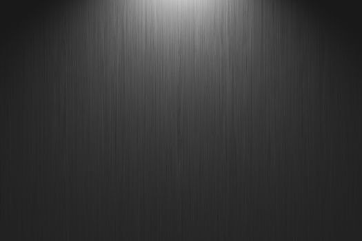 black Metal background texture with light effect. Graphic art design. 3D