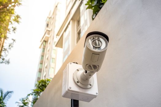 security camera outdoor building