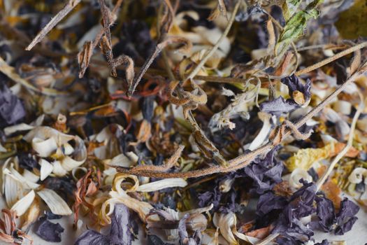 Dry flowers and plants, herbal tea, dried flowers