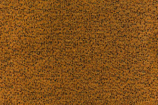 Seamless texture of flat orange synthetic furniture upholstery with motley fine details.