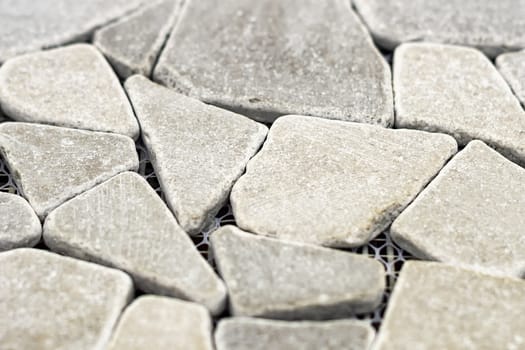Stones light textural background. Blured