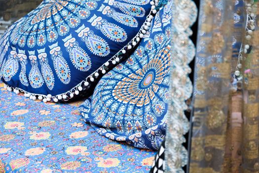 Detail image of Colorful traditional pattern pillows
