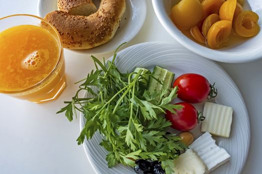 indispensable traditional turkish breakfast of turkish people