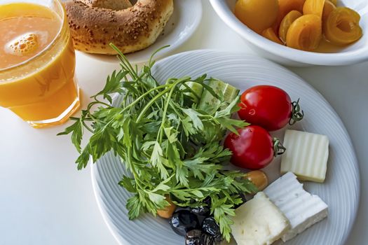 indispensable traditional turkish breakfast of turkish people