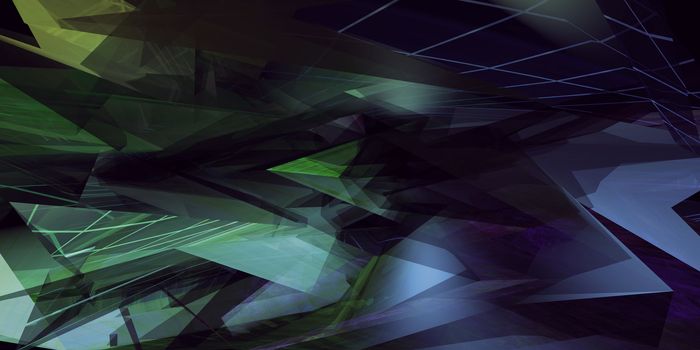 Futuristic Abstract Design Background or Wallpaper Art