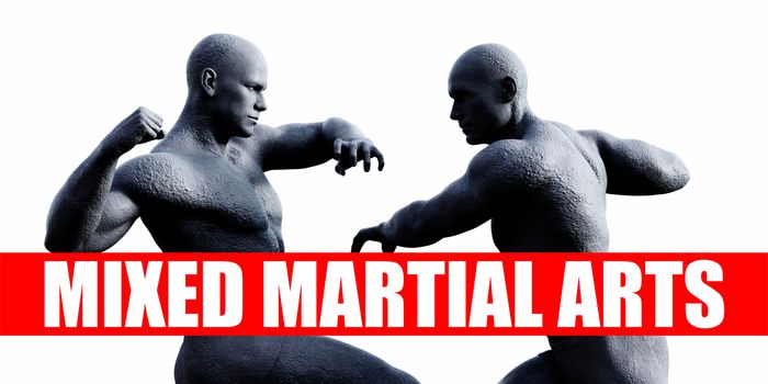 Class Combat Fighting Sports Background