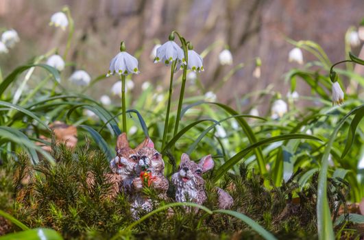 fresh spring blossom flower for easter season