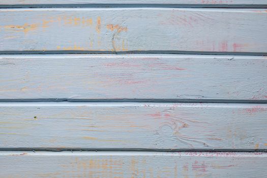 light blue shabby wooden table texture background.