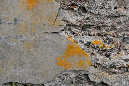 Abstract colorful cement texture and background with cracks