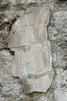 Abstract colorful cement texture and background with cracks