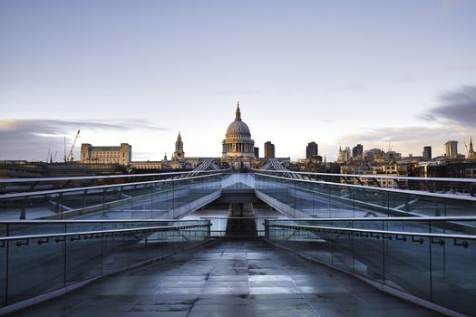 Photo of Saint Paul's Cathedral at Sunset