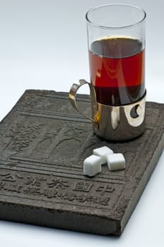 tea with tea-brick