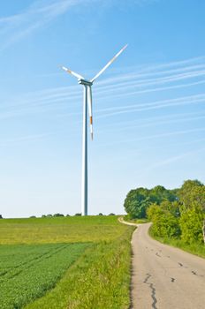 wind wheel in Germany