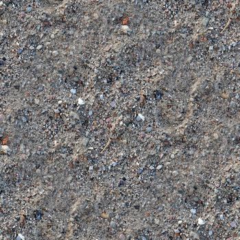 Photo realistic seamless texture pattern of sand at the beach at the baltic sea