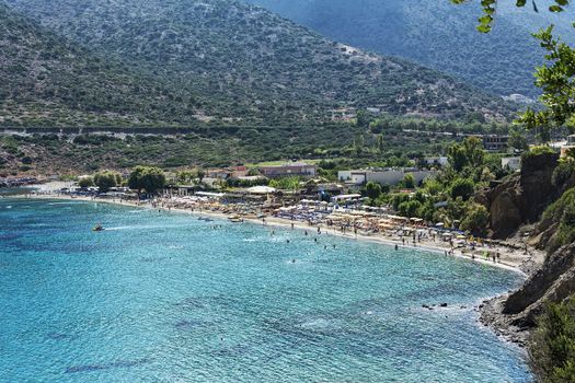 Livadi Beach on the island of Crete near the village of Bali (Greece)