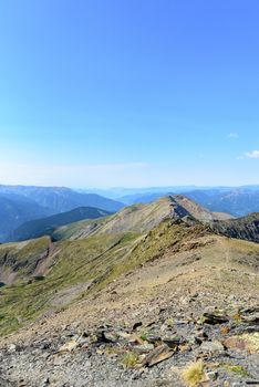 Beautiful mountain landscape in Pyrenees, Andorra.