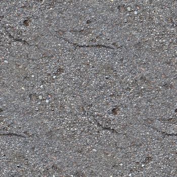 Detailed seamless texture of asphalt on a road in high resolution