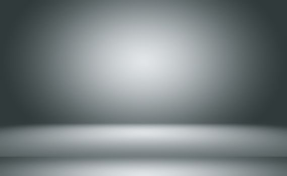 Abstract luxury blur dark grey and black gradient, used as background studio wall for display your products. Plain studio background