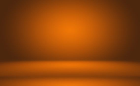 Abstract Orange background layout design,studio,room, web template ,Business report with smooth circle gradient color