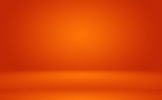 Abstract Orange background layout design,studio,room, web template ,Business report with smooth circle gradient color