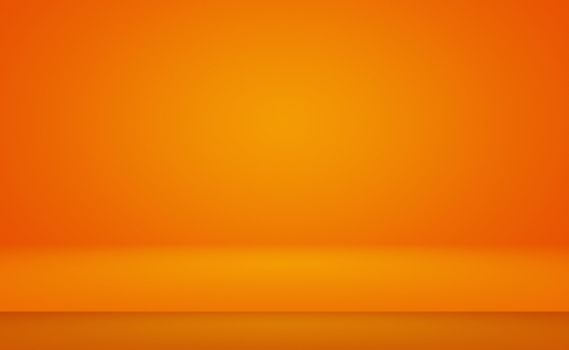 Abstract Orange background layout design,studio,room, web template ,Business report with smooth circle gradient color