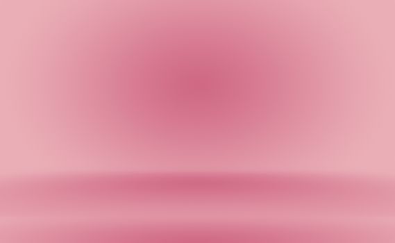 Abstract empty smooth light pink studio room background, Use as montage for product display,banner,template