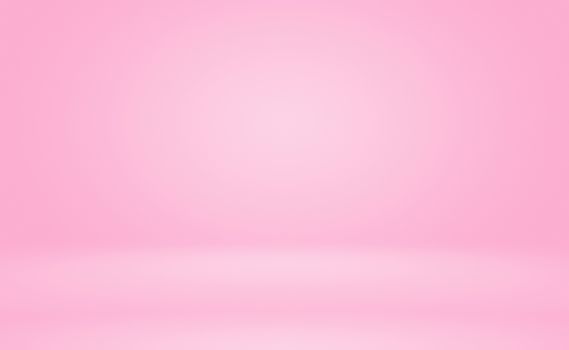 Abstract empty smooth light pink studio room background, Use as montage for product display,banner,template