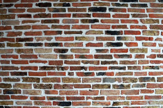 brick wall in loft style in interior decor.