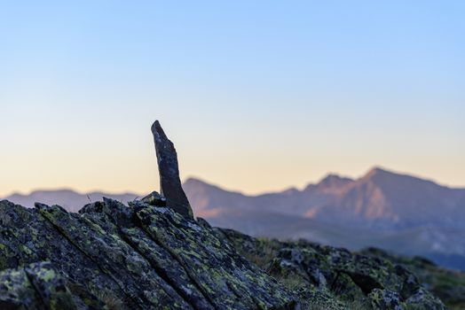 Beautiful mountain landscape in Pyrenees, Andorra.