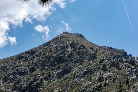 Mountain in Andorra Pyrenees, La Massana, Refugi de Coma Pedrosa, Andorra.