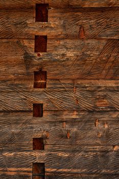 Wooden Rustic texture or background. Aged wood wall and boards