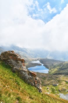 The Palasinaz lakes in the upper Champoluc valley.