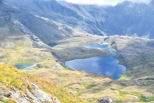 The Palasinaz lakes in the upper Champoluc valley.