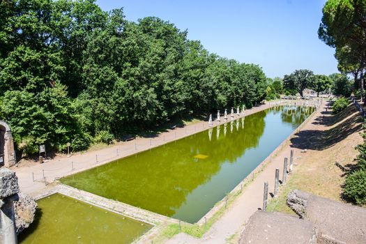 hidden treasures of Italy rare view of Canopo in Tivoly Italy