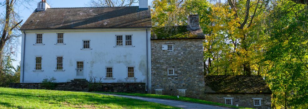 General Knox's quarters at Valley Forge National Historical Park in Pennsylvania