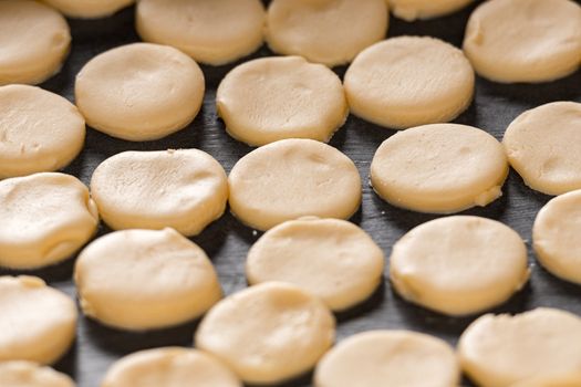 Christmas cookies for baking.