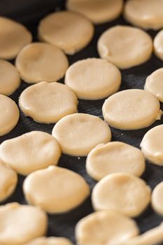 Christmas cookies for baking.