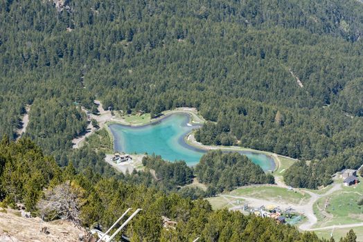 Summer ski station in Canillo, Andorra.
