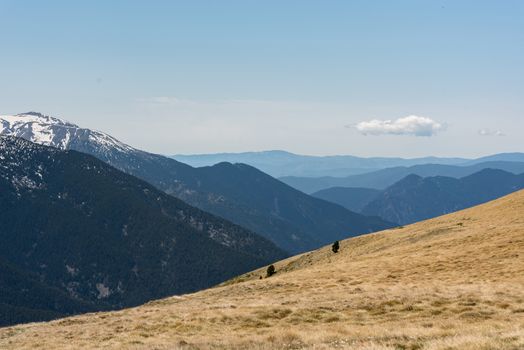 Summer ski station in Canillo, Andorra.