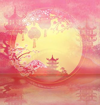 Mid-Autumn Festival for Chinese New Year - card